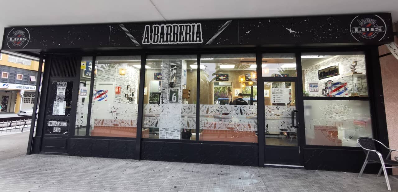 Foto exterior A Barbería de Luís en A Coruña