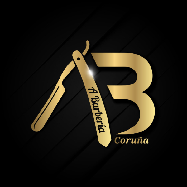 logo barbería A Coruña