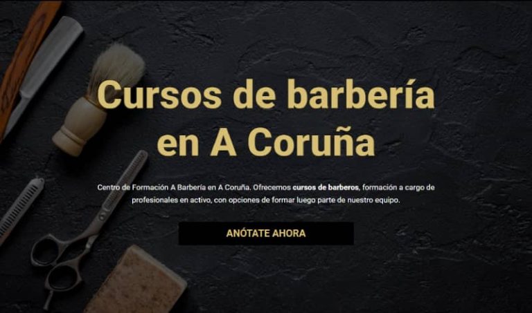 Cursos de barbero en A Coruña